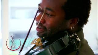 Tim performing modern hip hop violin at a Los Angeles event