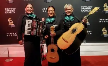 La Familia traditional mariachi performance at a live event