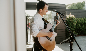 Levi live music performance for family celebration and private event