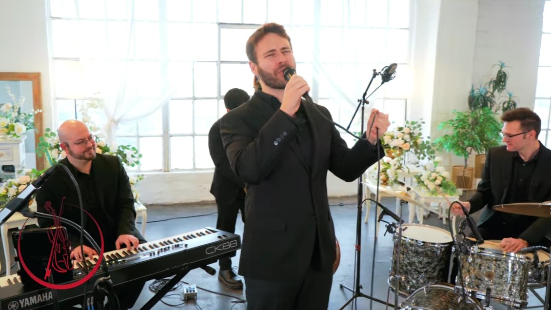 Resonance Band performing live jazz at a Southern California event