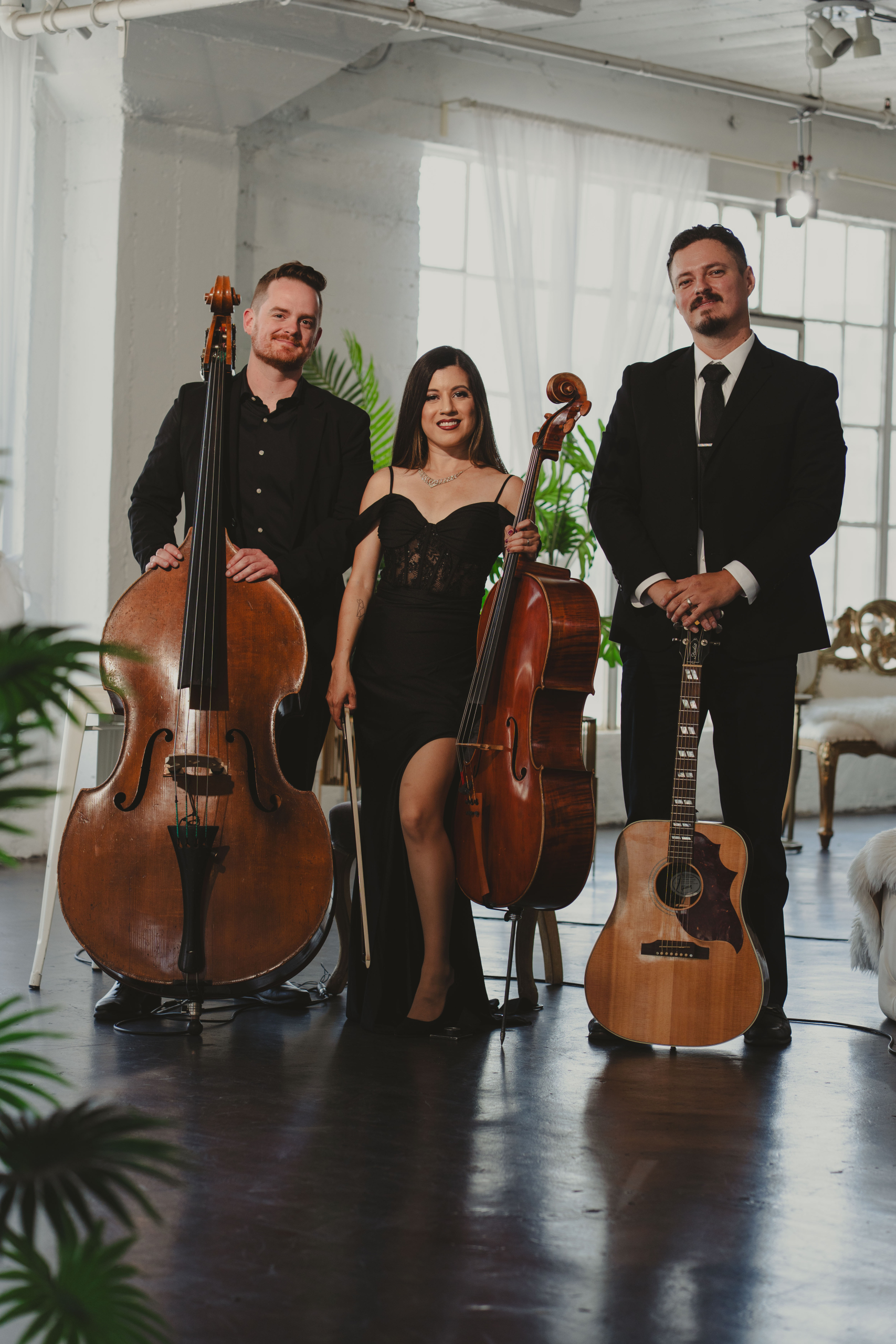 Soft Century Trio performing live music for weddings and corporate events