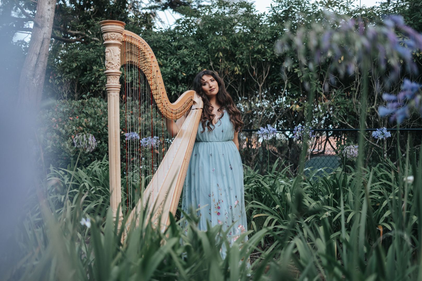 Anya Harpist For Los Angeles County Events
