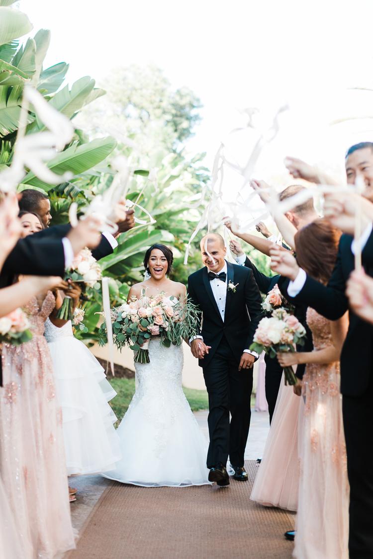 Classic summer wedding at Palazzo Mansion featured on Style Me Pretty